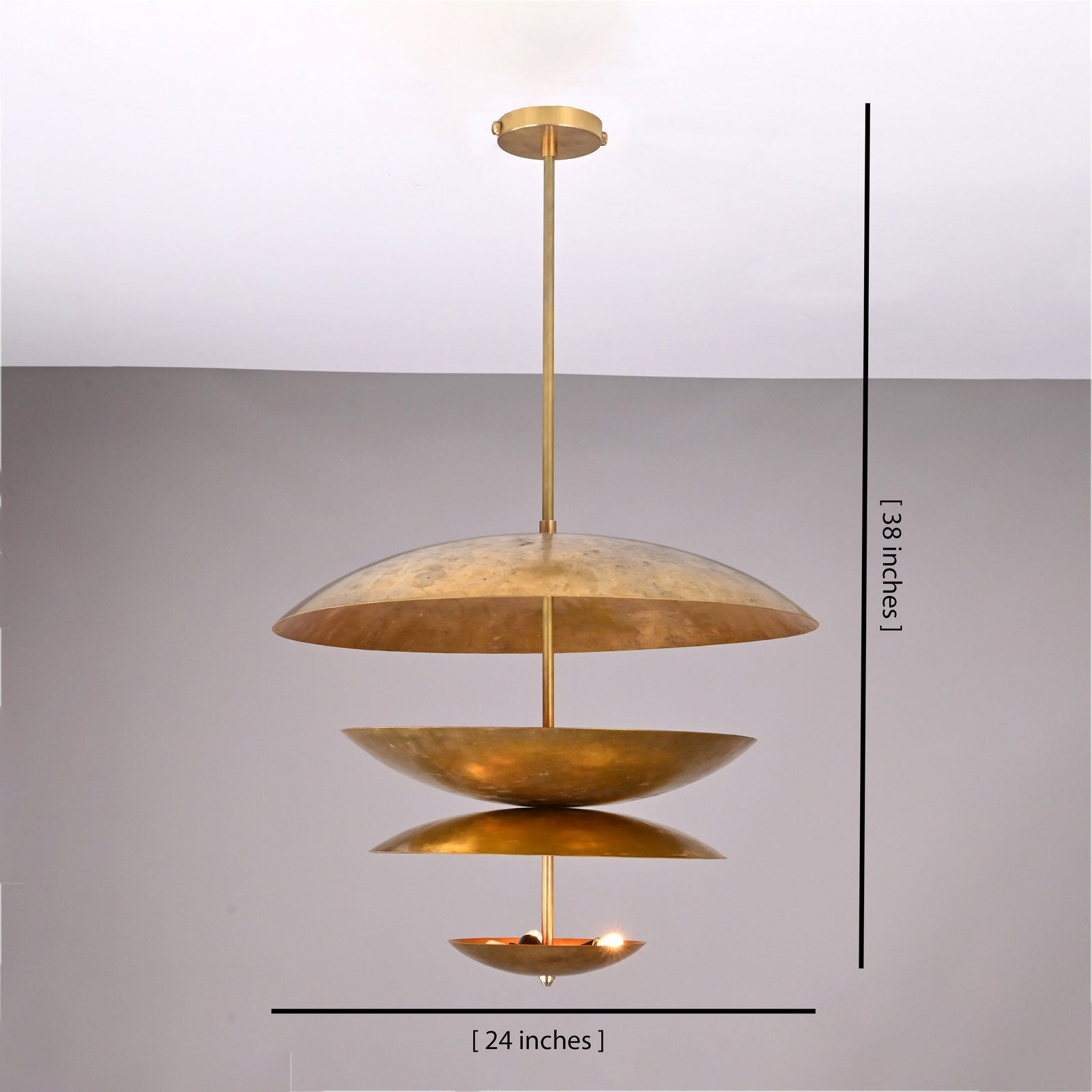 Size guide for Berlin Cascade - Uplifting Pendant Chandelier - 8 Lights - 32378