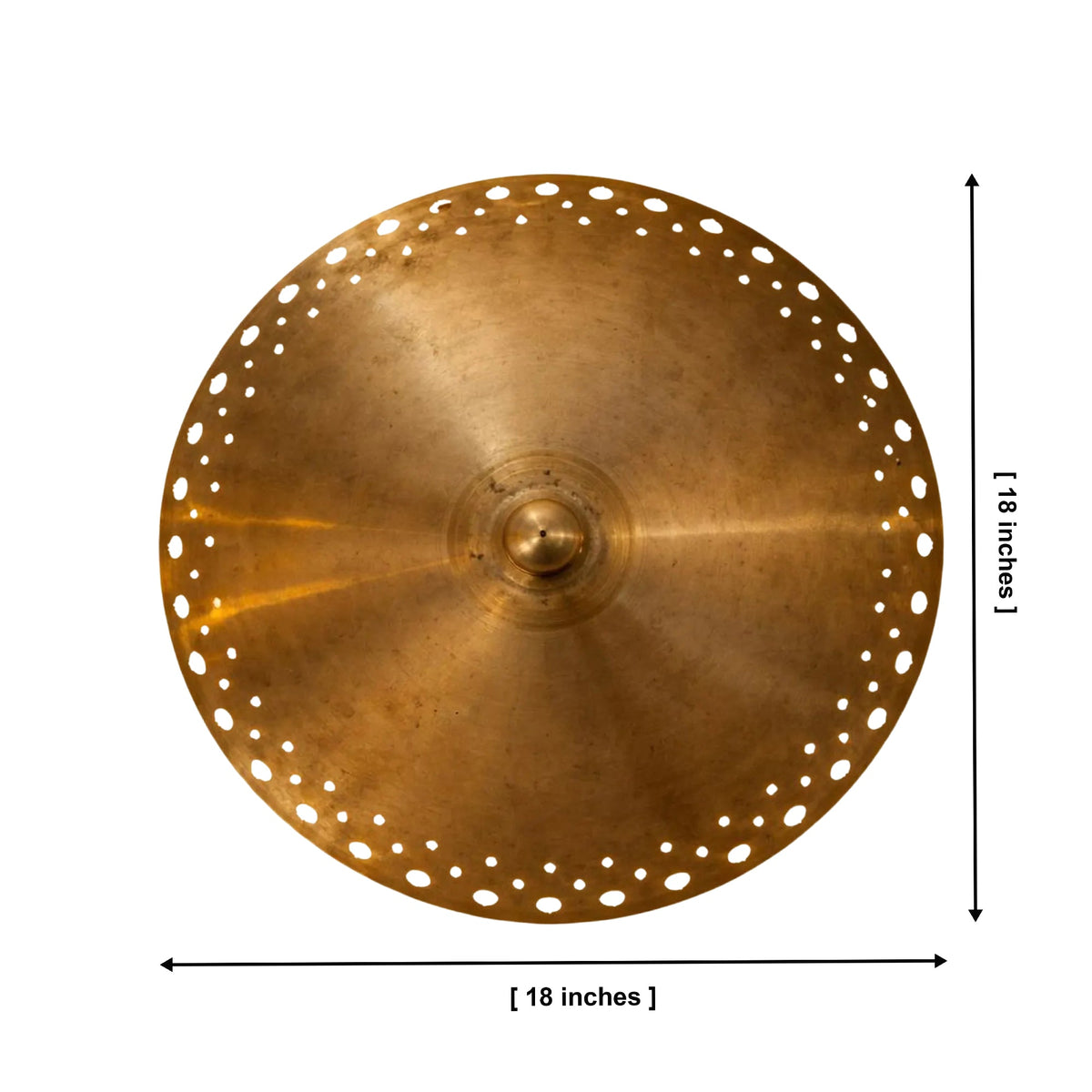 Size guide for Aurora Perforated Bowl Wall Sconce – 3 Light – 18 Inch - Model 32795