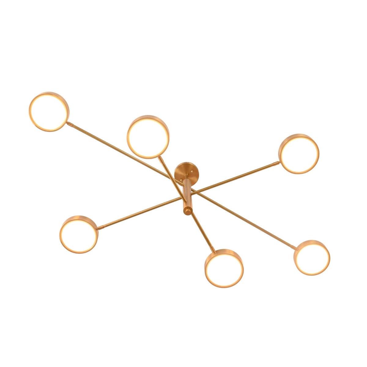 Size guide for Athens 6-Light Tiered Disc Chandelier – Solid Brass Linear Ceiling Fixture – Model 33379