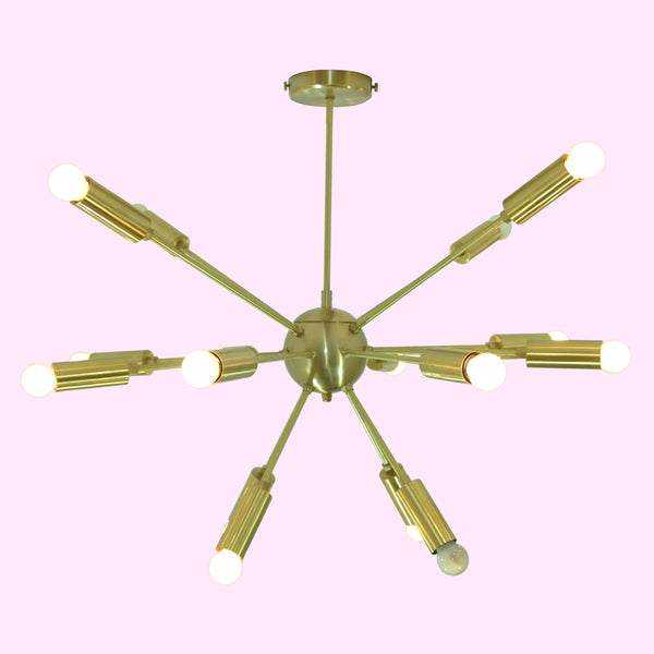 Athens Nova Mid-century Chandelier - 16 Lights - 32115