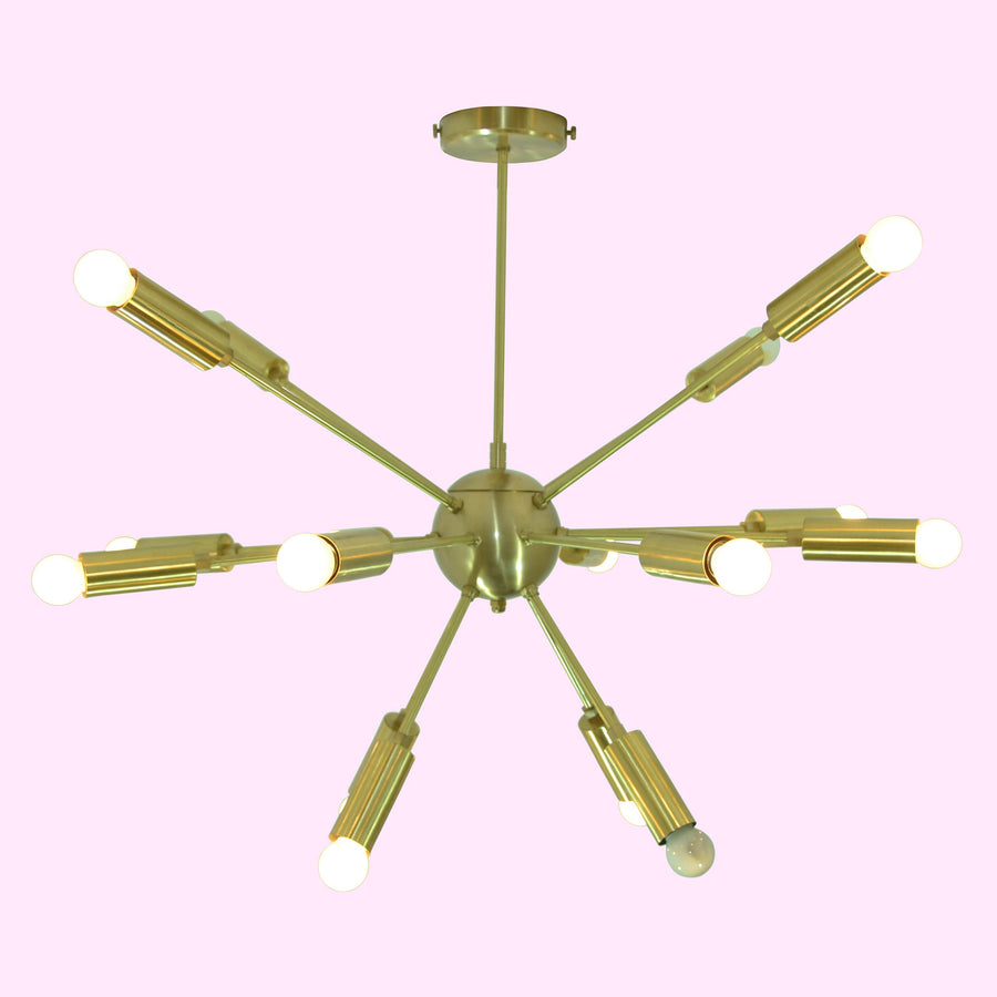 Athens Nova Mid-century Chandelier - 16 Lights - 32115