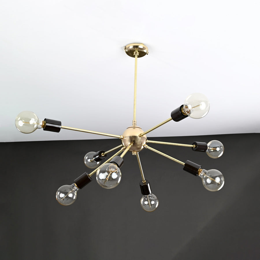 Cairo Nova - Brass Chandelier - 8 Lights - 32163
