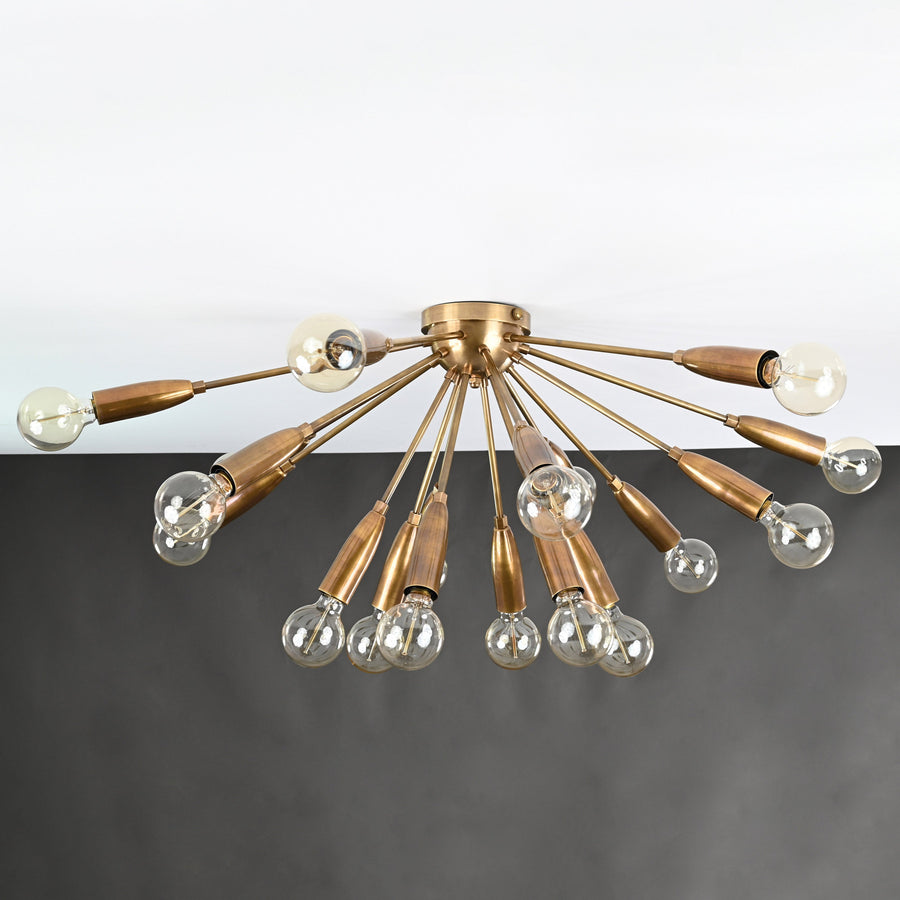 Kyoto Nova - Flush Mount Chandelier - 18 Lights - 32165