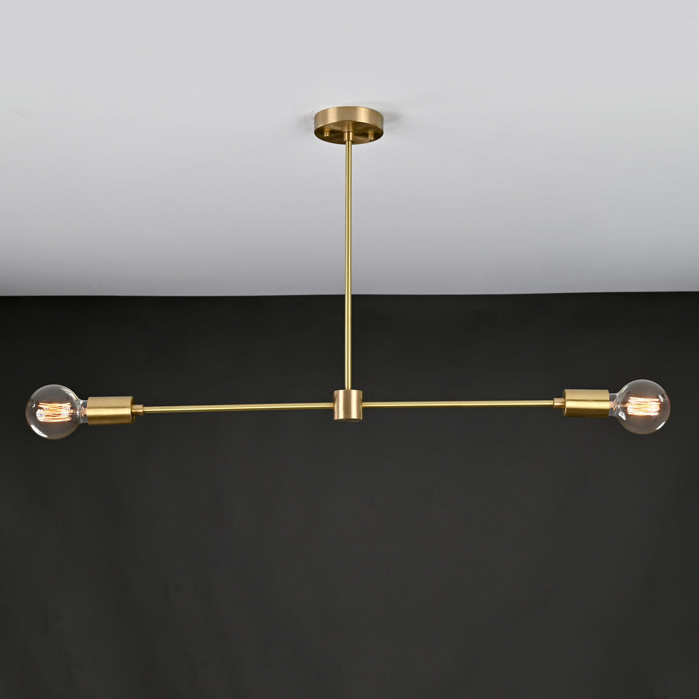 Cairo Line Mid-century Chandelier - 2 Lights - 32170