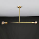 Cairo Line Mid-century Chandelier - 2 Lights - 32170