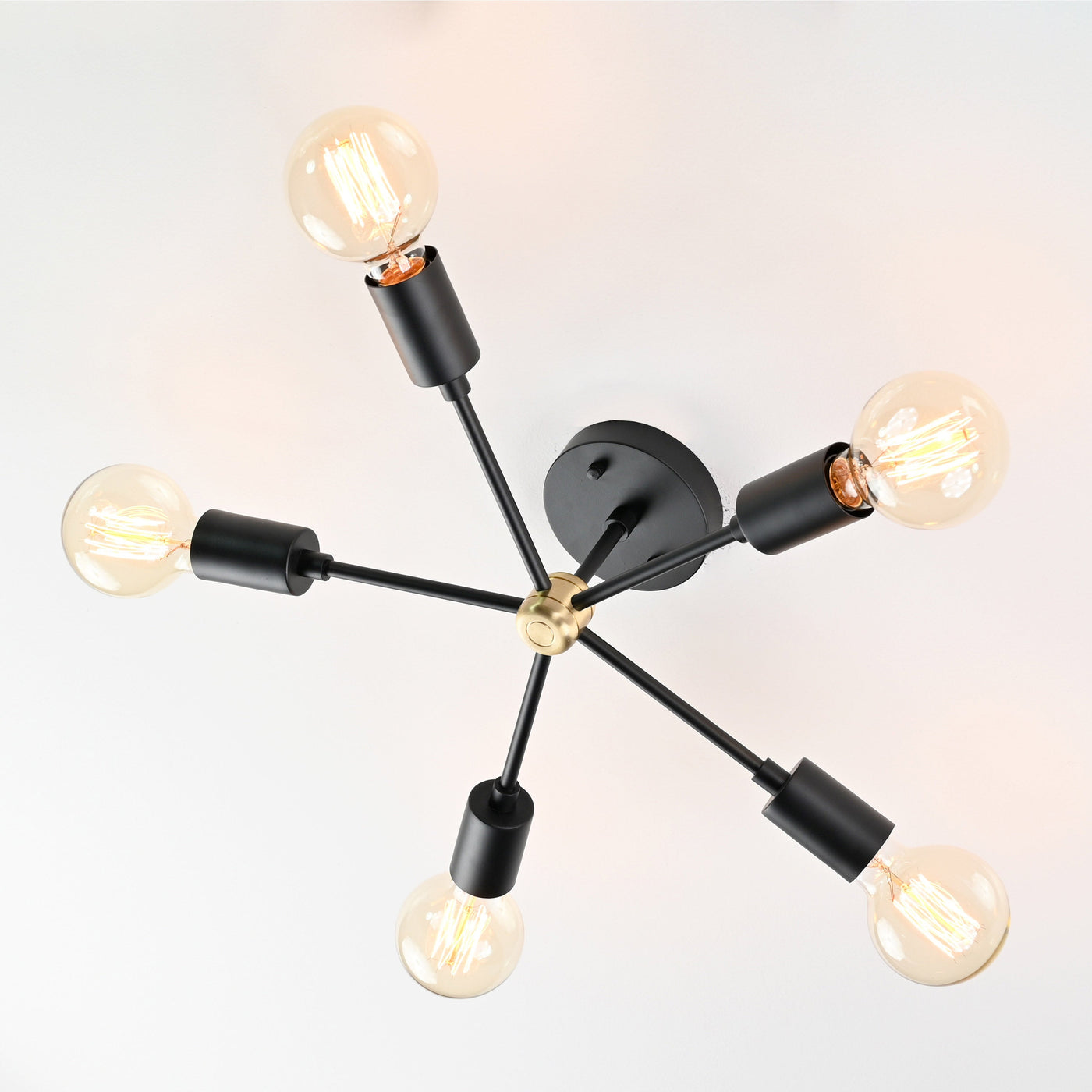 Rome Beacon - Flush Mount Ceiling Chandelier - 5 Lights - 32178