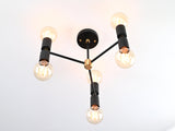 Prague Beacon - Brass Chandelier - 6 Lights - 32181