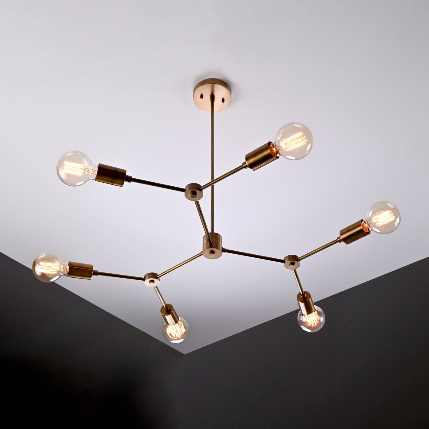 Lisbon Vector - Ceiling Chandelier - 6 Lights - 32214