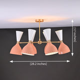 Paris Pivot - Diabolo Mid-century Chandelier - 12 Lights - 32220