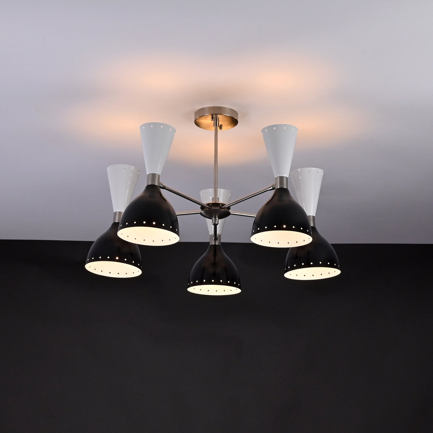 Barcelona Pivot - Diabolo Pendant Chandelier - 10 Lights - 32222