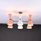 Vienna Pivot - Diabolo Brass Chandelier - 12 Lights - 32223