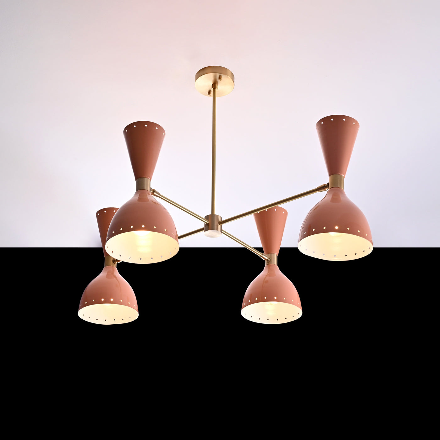 Oslo Pivot - Diabolo Ceiling Chandelier - 8 Lights - 32225