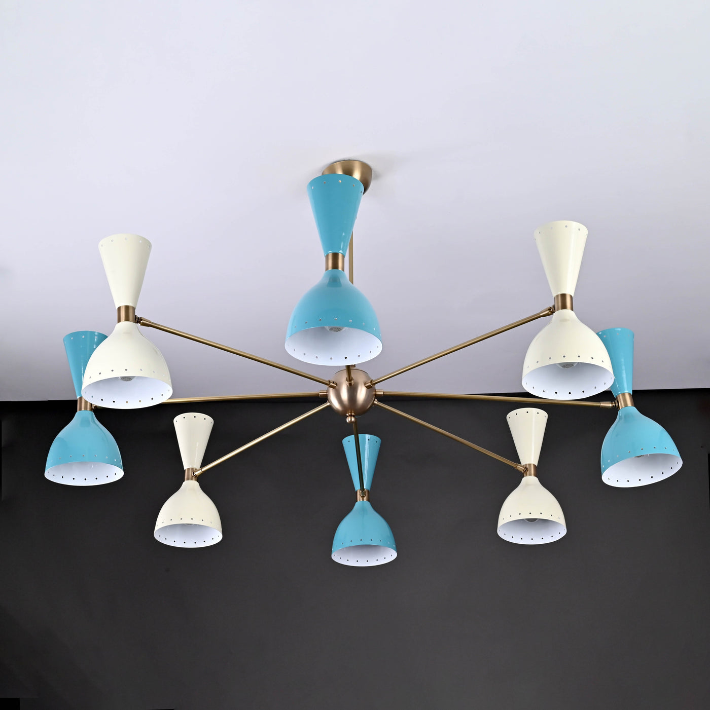 Copenhagen Pivot - Diabolo Chandelier - 16 Lights - 32226
