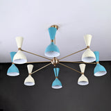 Copenhagen Pivot - Diabolo Chandelier - 16 Lights - 32226