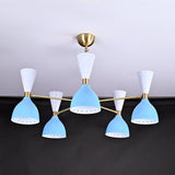 Zurich Pivot - Diabolo Pendant Chandelier - 10 Lights - 32228