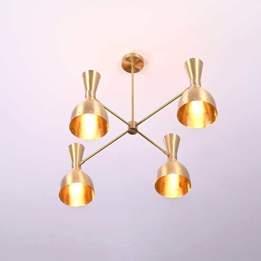 Prague Pivot - Diabolo Chandelier - 8 Lights - 32234