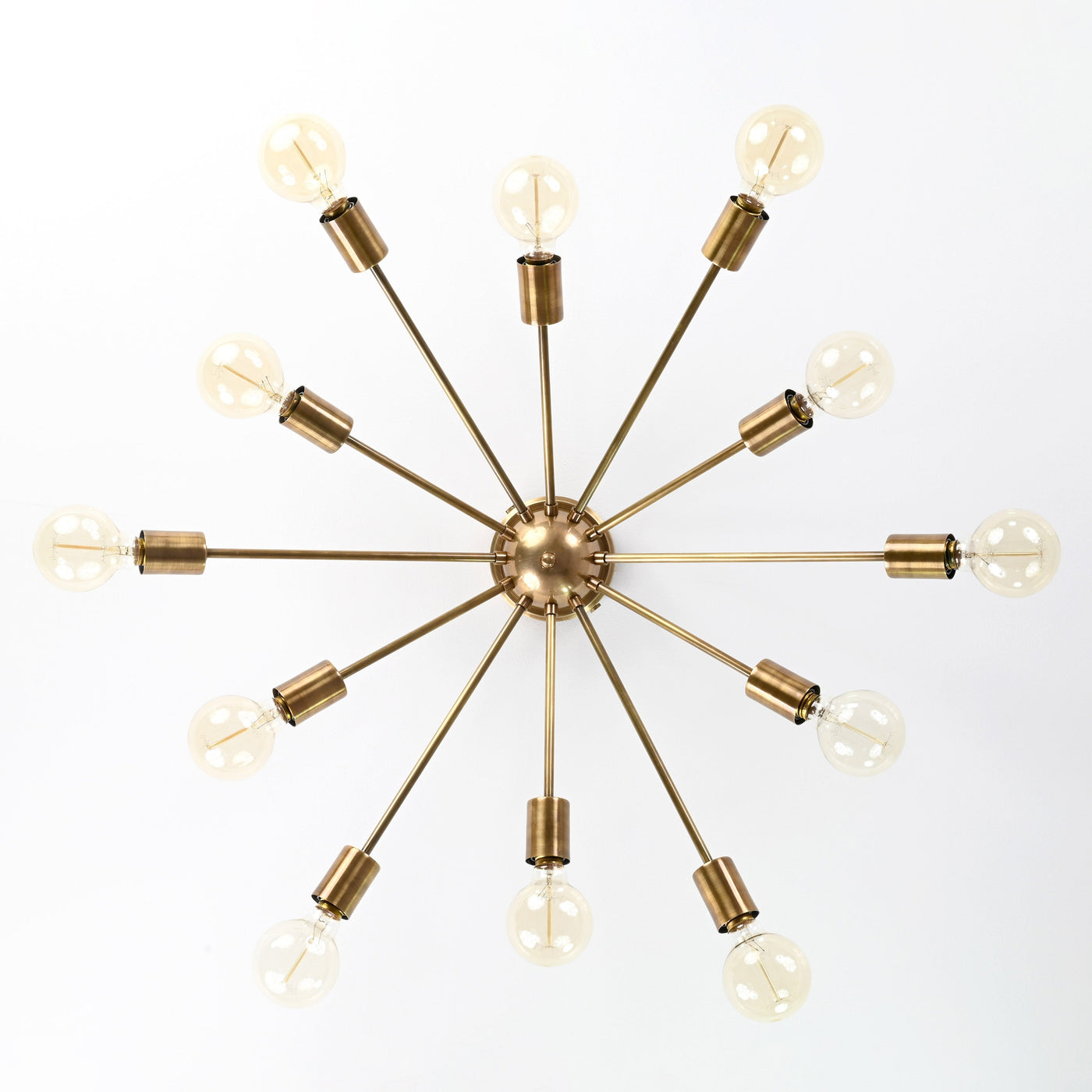 Milan Nova - Flush Mount Ceiling Chandelier - 12 Lights - 32152