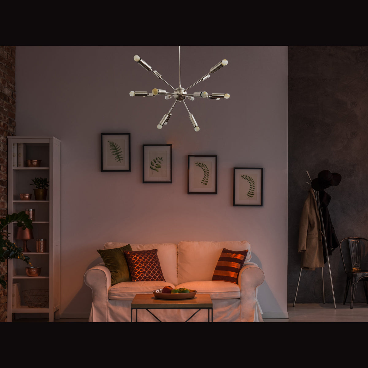 Zurich Nova - Brass Chandelier - 16 Lights - 32128