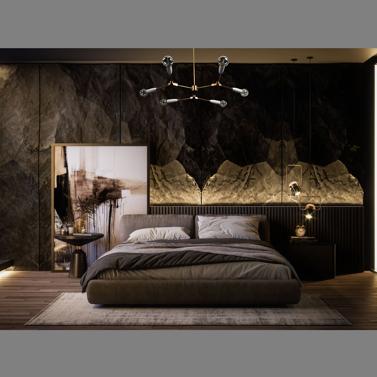 Vienna Linea - Ceiling Chandelier - 6 Lights - 32164