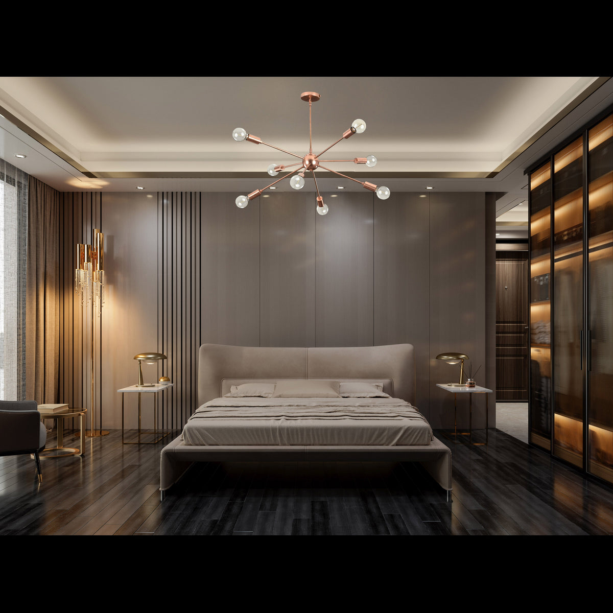 Monaco Nova - Pendant Chandelier - 8 Lights - 32166
