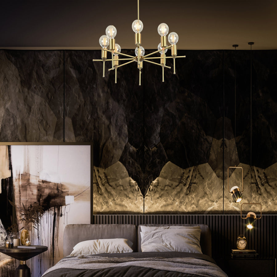 Milan Beacon - Chandelier - 8 Lights - 32186