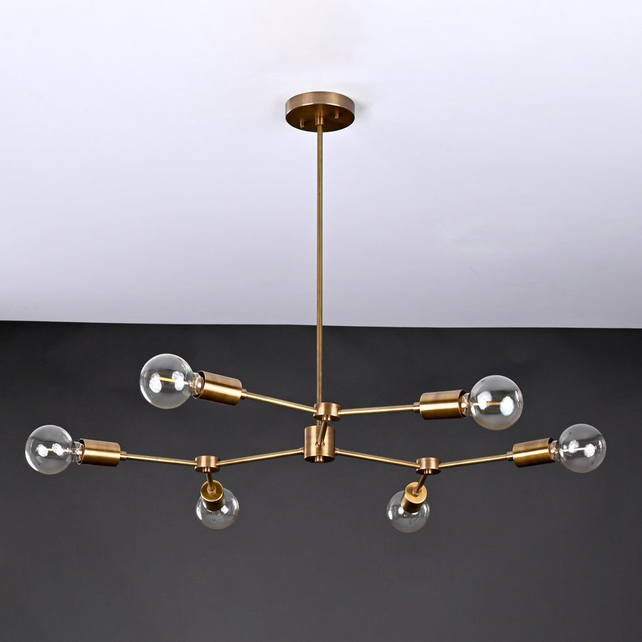 Lisbon Vector - Ceiling Chandelier - 6 Lights - 32214