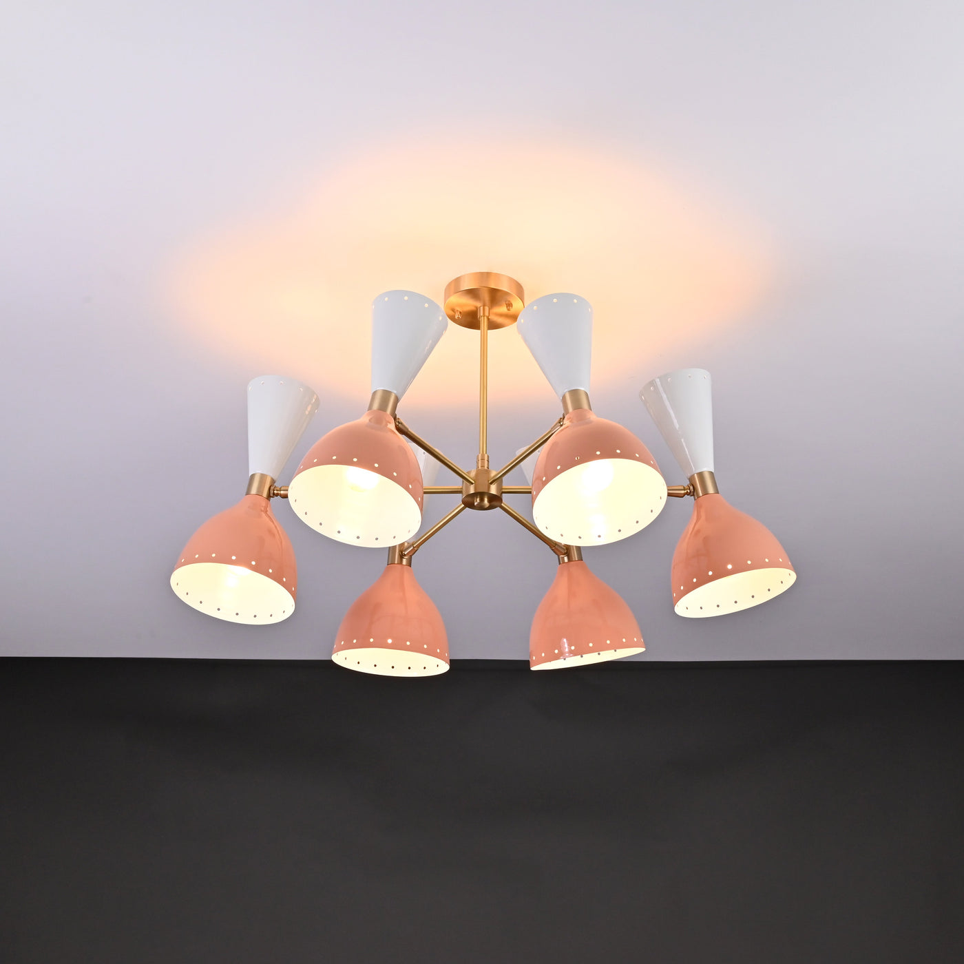 Paris Pivot - Diabolo Mid-century Chandelier - 12 Lights - 32220