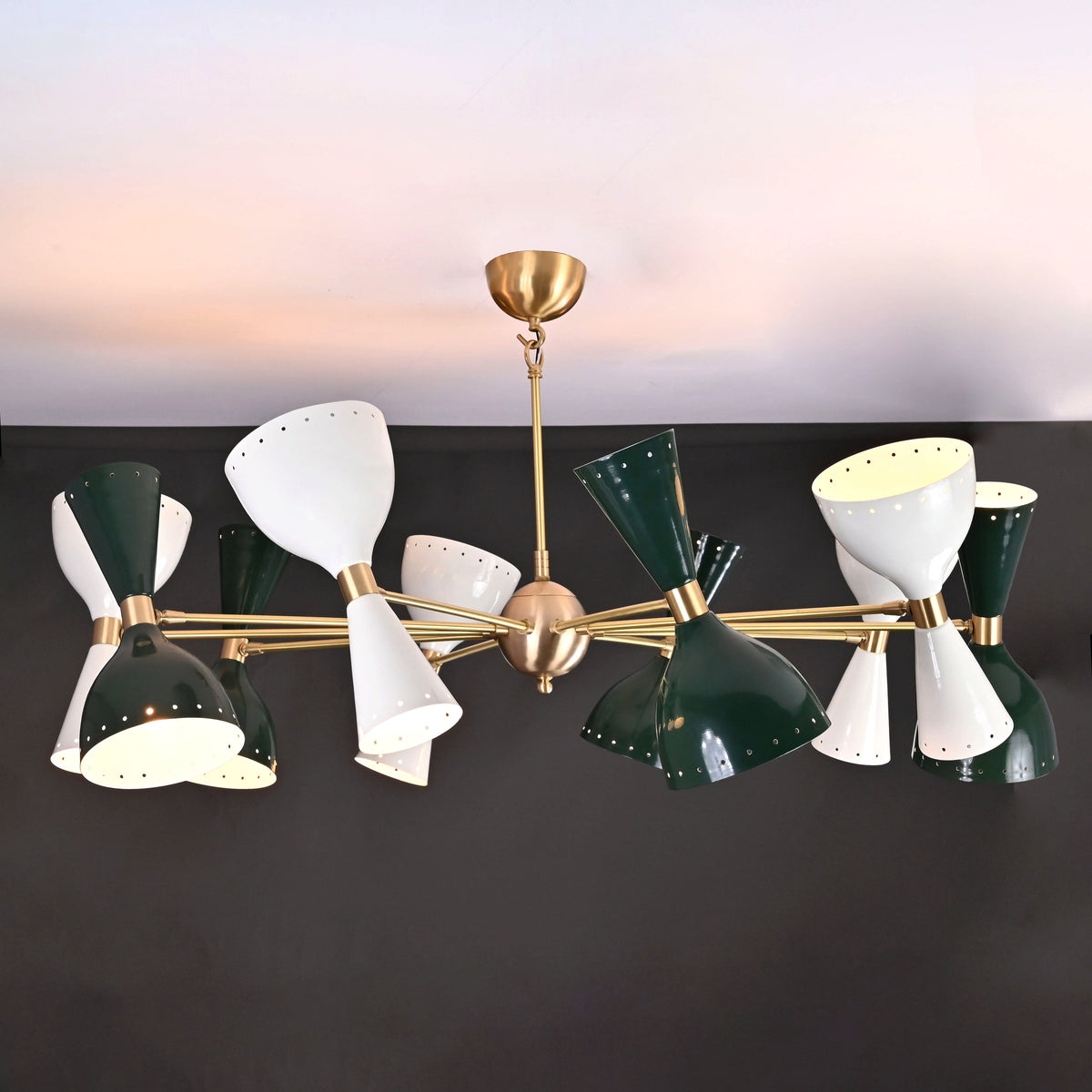 Tokyo Pivot - Diabolo Chandelier - 20 Lights - 32229