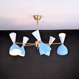 Zurich Pivot - Diabolo Pendant Chandelier - 10 Lights - 32228