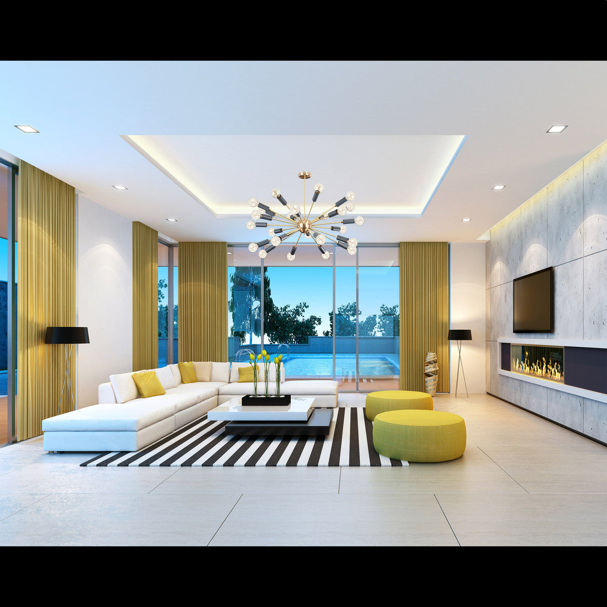Lisbon Nova - Pendant Chandelier - 24 Lights - 32160