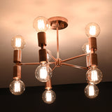Stockholm Beacon Mid-century Chandelier - 10 Lights - 32179