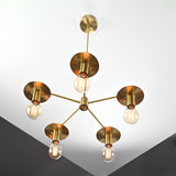 Milan Beacon - Brass Chandelier - 5 Lights - 32188