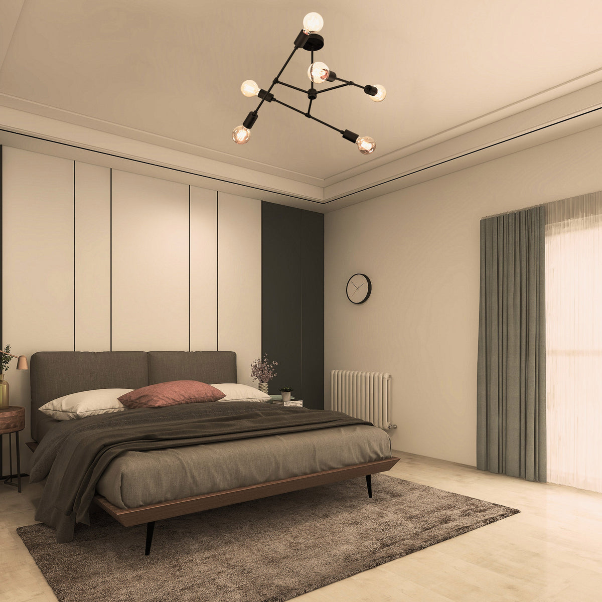Barcelona Vector - Pendant Chandelier - 6 Lights - 32197