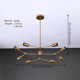 Oslo Beacon - Ceiling Chandelier - 8 Lights - 32211