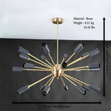Lisbon Nova - Pendant Chandelier - 24 Lights - 32160