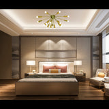 Monaco Nova - Flush Mount Ceiling Chandelier - 18 Lights - 32116