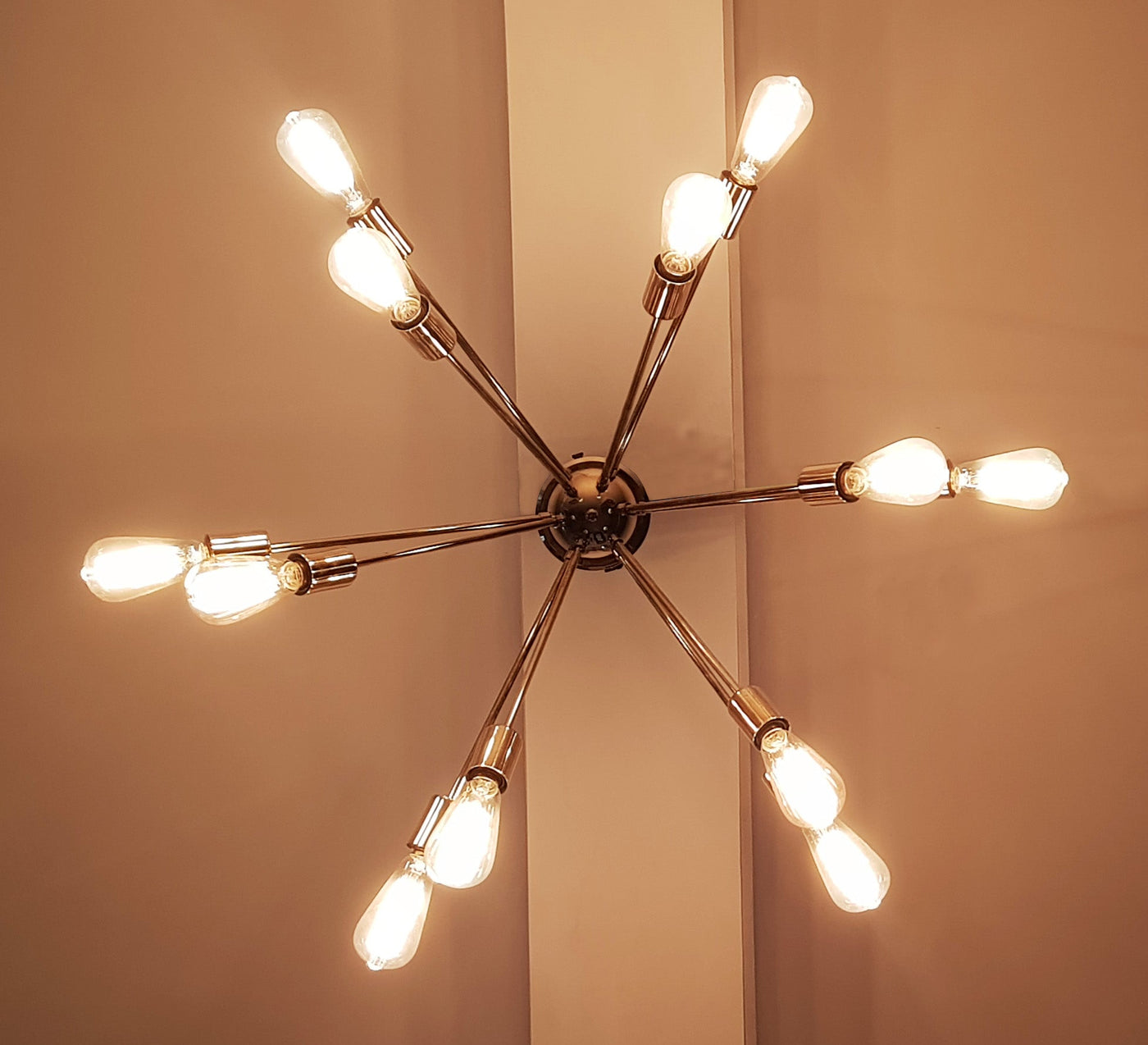 Tokyo Nova - Flush Mount Pendant Chandelier - 12 Lights - 32103