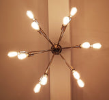 Tokyo Nova - Flush Mount Pendant Chandelier - 12 Lights - 32103