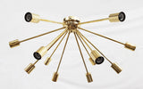 Tokyo Nova - Flush Mount Pendant Chandelier - 12 Lights - 32103