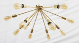 Tokyo Nova - Flush Mount Pendant Chandelier - 12 Lights - 32103