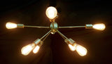Rome Nova - Flush Mount Mid-century Chandelier - 8 Lights - 32106