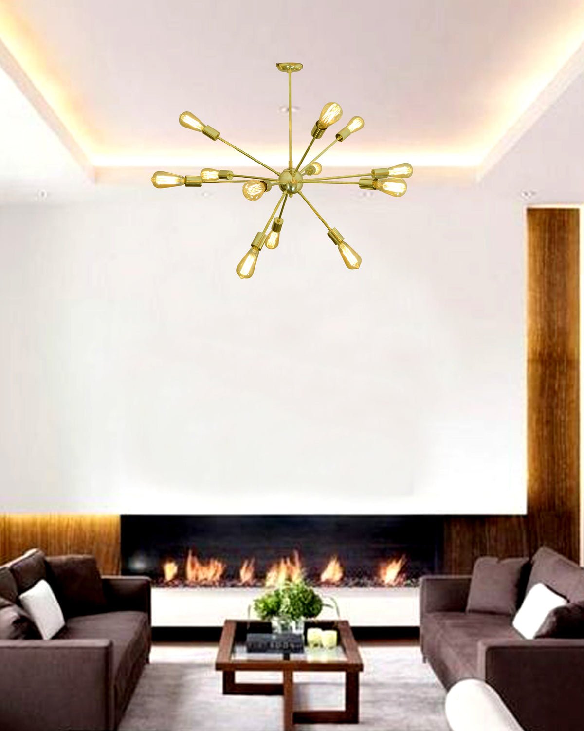 Berlin Nova - Ceiling Chandelier - 12 Lights - 32107