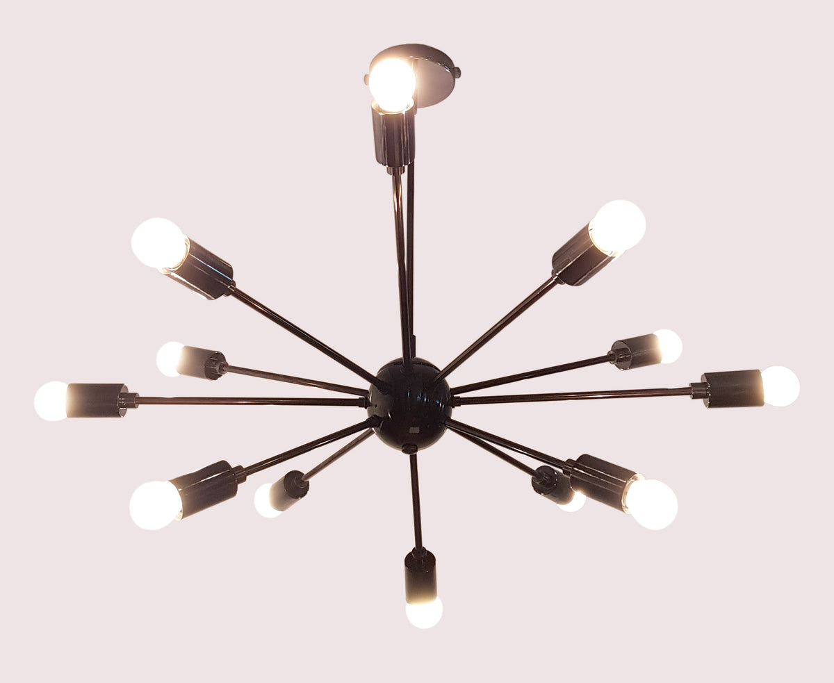 Barcelona Nova - Flush Mount Chandelier - 12 Lights - 32105