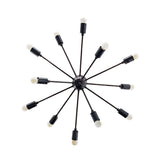 Barcelona Nova - Flush Mount Chandelier - 12 Lights - 32105