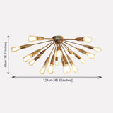 Cairo Nova - Flush Mount Chandelier - 18 Lights - 32108