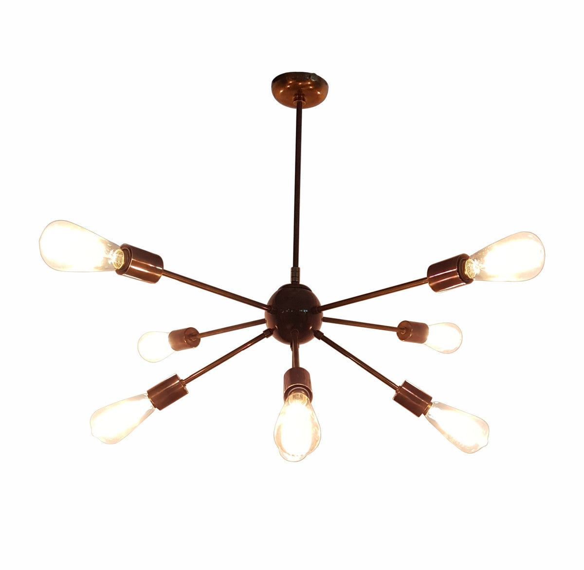 Stockholm Nova - Brass Chandelier - 8 Lights - 32129
