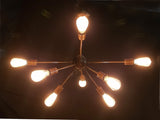 Stockholm Nova - Brass Chandelier - 8 Lights - 32129