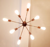 Stockholm Nova - Brass Chandelier - 8 Lights - 32129