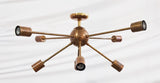 Prague Nova - Flush Mount Pendant Chandelier - 8 Lights - 32130