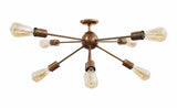 Prague Nova - Flush Mount Pendant Chandelier - 8 Lights - 32130